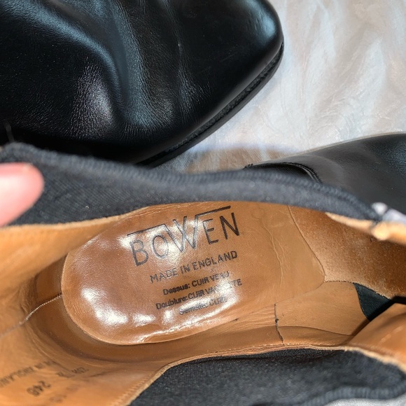 BOWEN LEATHER Men’s Chelsea Boots MADE IN ENGLAND - Picture 5 of 9